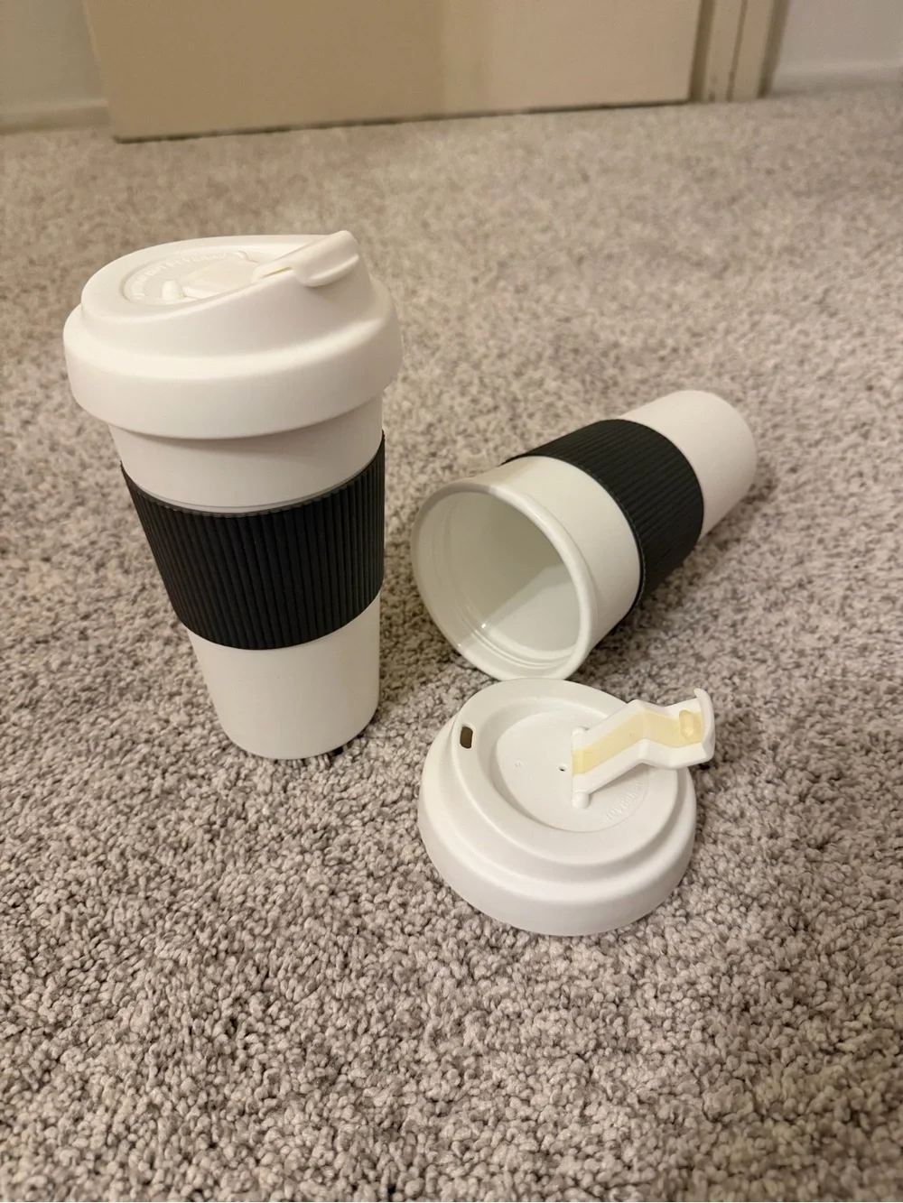 Travel Coffee Cup with Grip